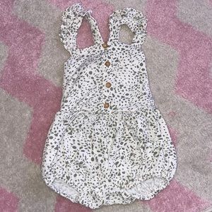 Jessica Simpson baby romper 3/6 mos